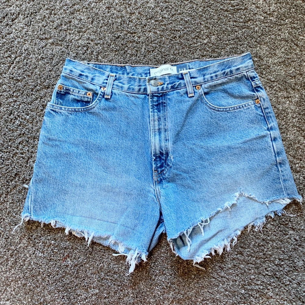 Vintage GAP High Waisted Denim Shorts size 12